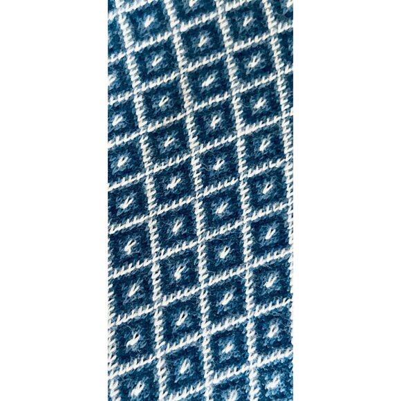 Brooks Brothers Cotton/Cashmere Sweater in Blue Diamond Pattern - Picture 8 of 8